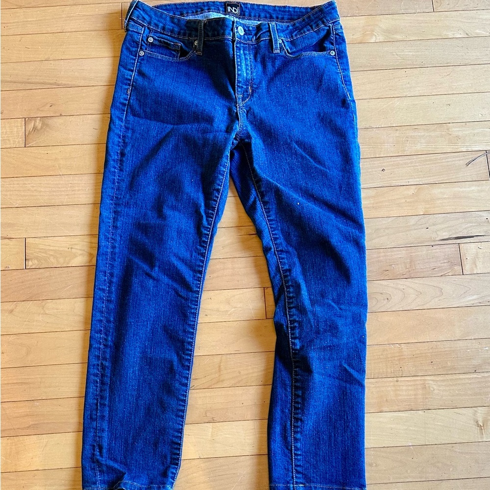 INDi jeans. Straight leg. 30 waist. Super soft and comfortable.